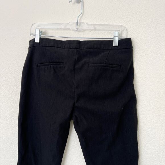 [J. Crew] Ryder Black Maternity Side Panel Slim Ankle Trouser Pants Sz 10T Tall - Picture 4 of 11